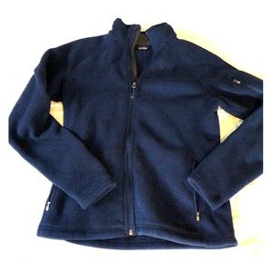 Eddie Bauer blue sweater jacket